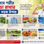 গরমে শরীর ঠান্ডা রাখার ৭টি সহজ উপায় | স্বাস্থ্য টিপস ২০২৬
